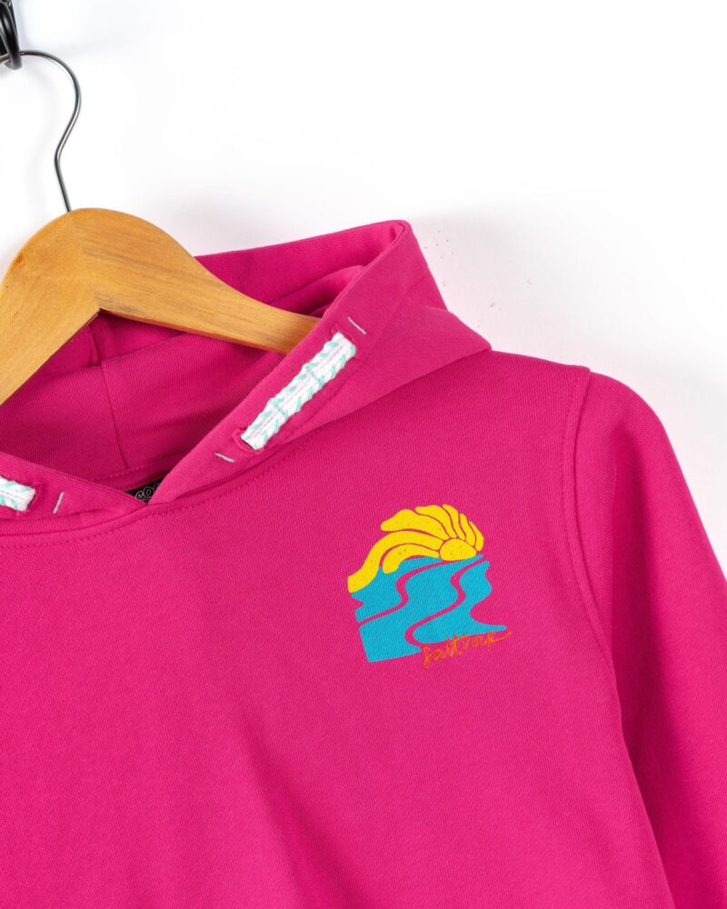 Annaxa Kids’ Pink Cropped Popover Hoodie - Image 7