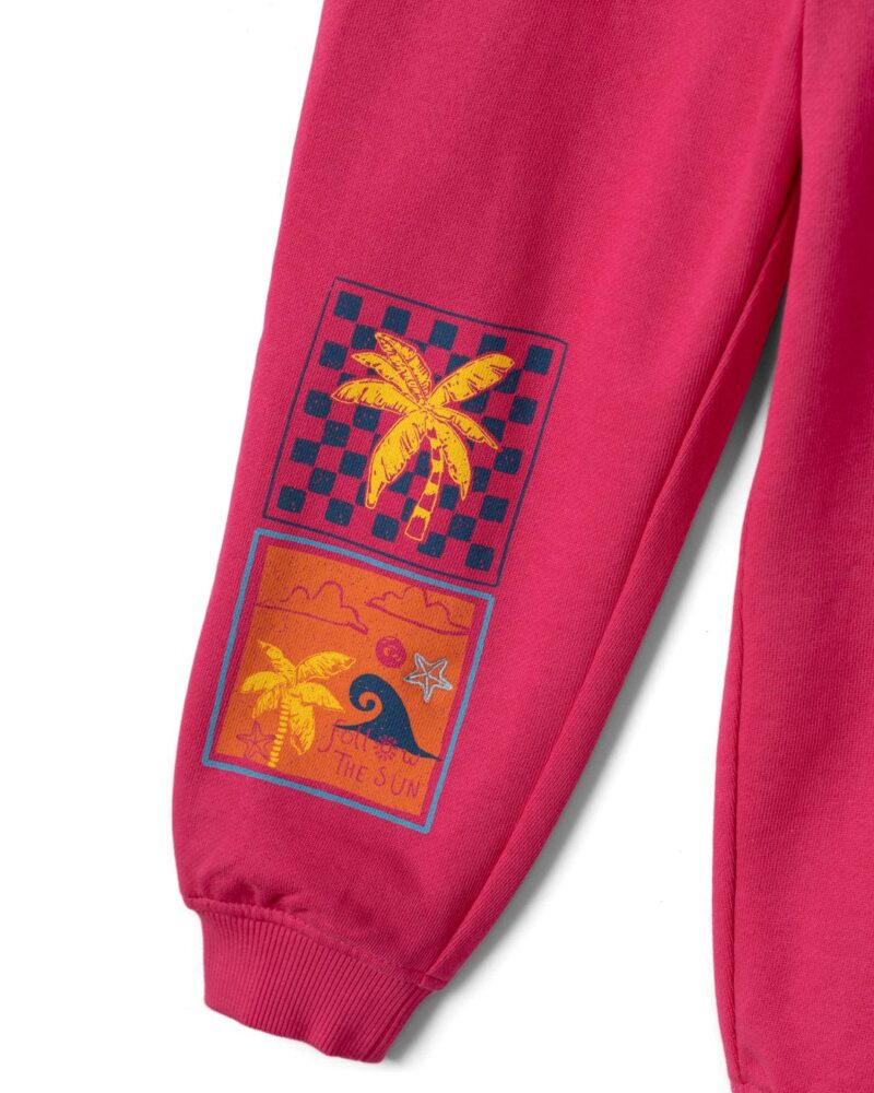 Annaxa Kids’ Pink Casual Cotton Joggers - Image 2