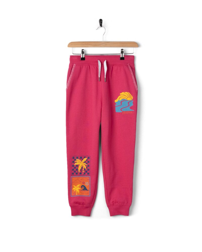 Annaxa Kids’ Pink Casual Cotton Joggers