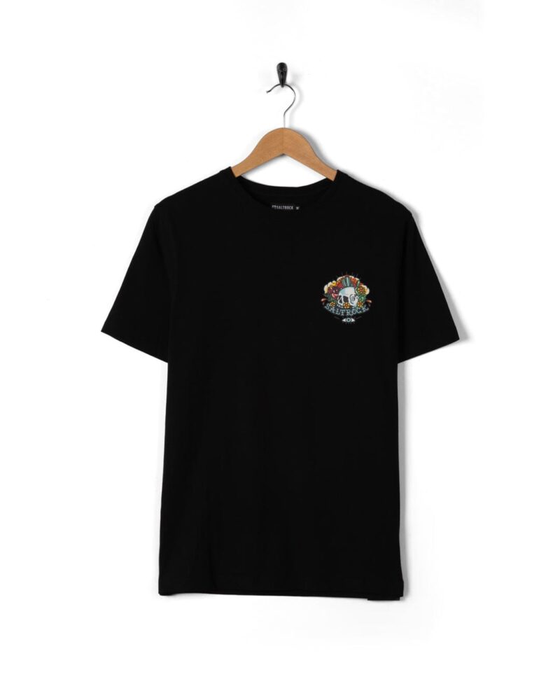 Annaxa Men’s Black Graphic T-Shirt – Casual Cotton Tee - Image 8
