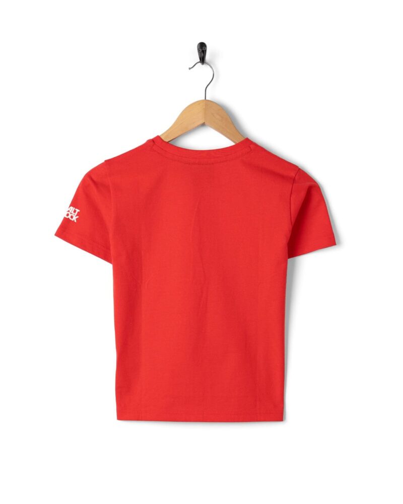 Annaxa Kids’ Red Palm Graphic Cotton T-Shirt - Image 4
